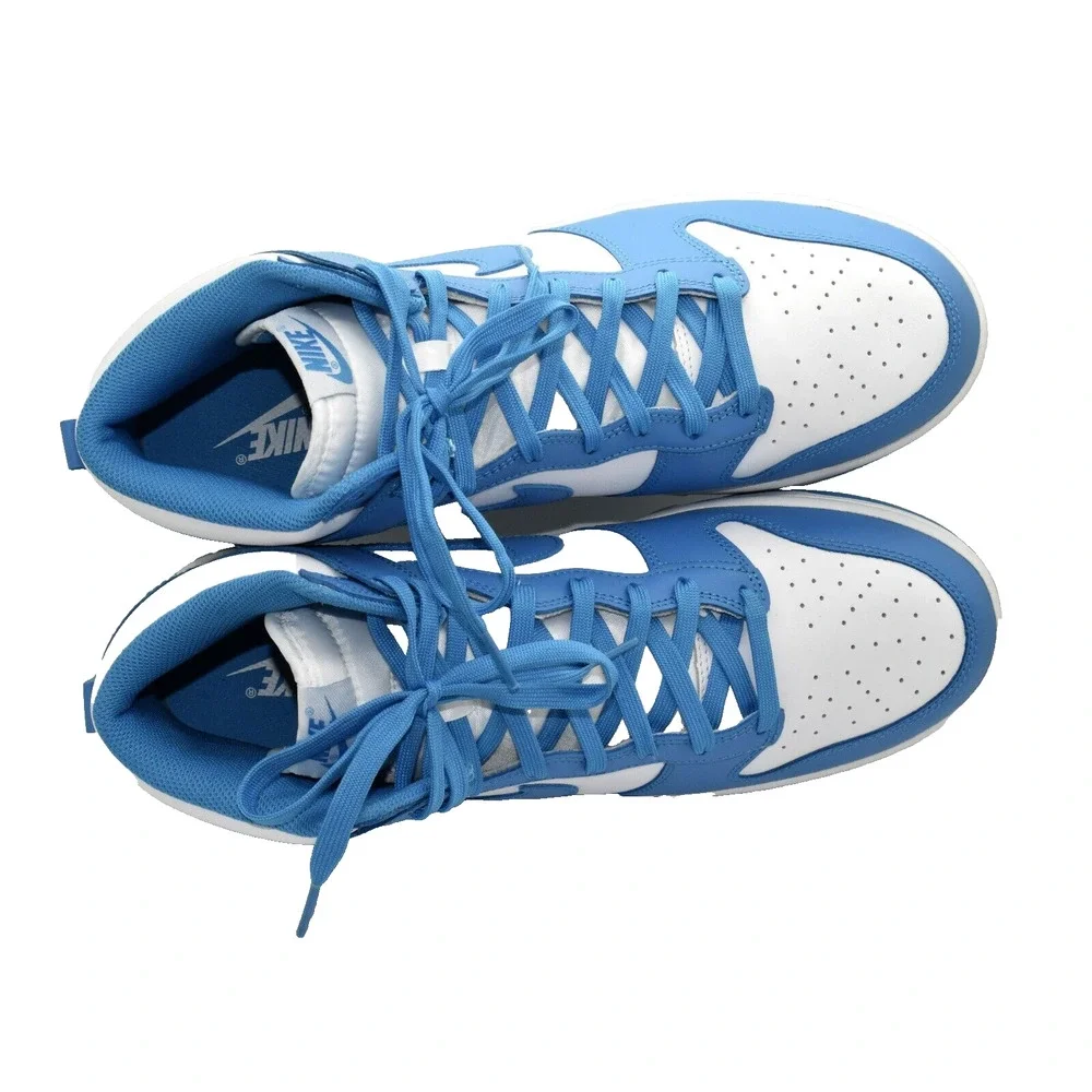 C0 NEW NIKE Dunk Hi Retro Laser Blue White Sneaker Shoes DD1399-400 Size 11.5